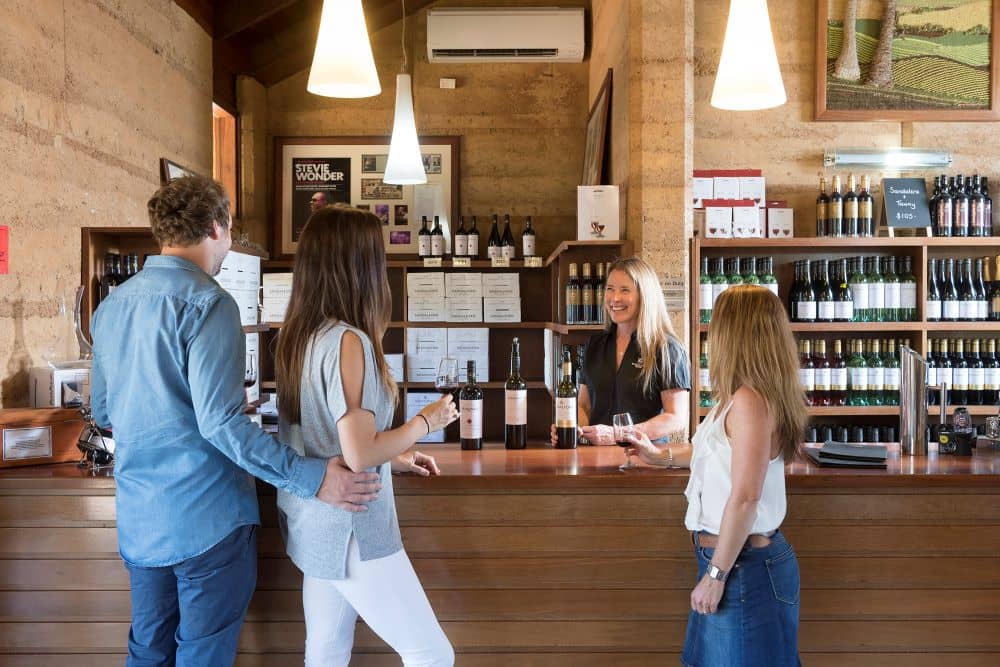 Sandalford Wines cellar door - one of the most famous wineries in Swan Valley.